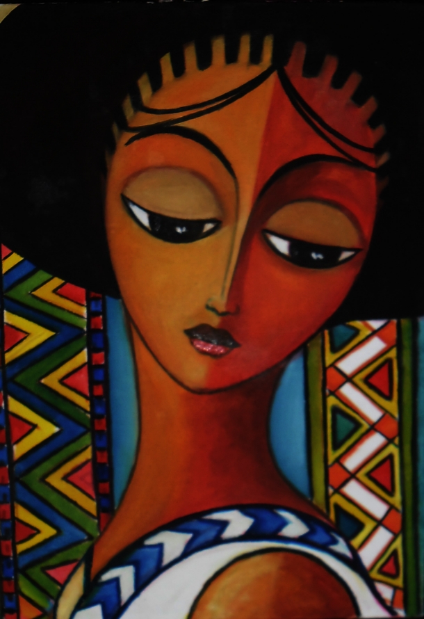painting - woman