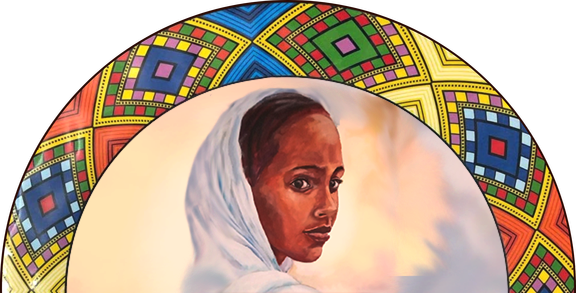 woman - painting